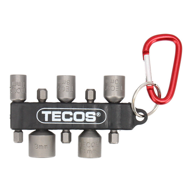 Tecos Bitspipesett 5 deler