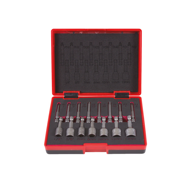 TB015 Bitssett, 15 deler m/Boltbits