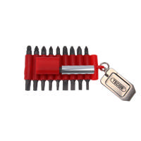 Bitssæt med bælteclips, 21 dele