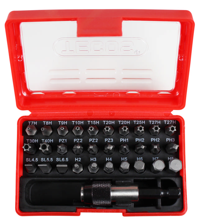 Bitssæt, Rød boks  31 dele