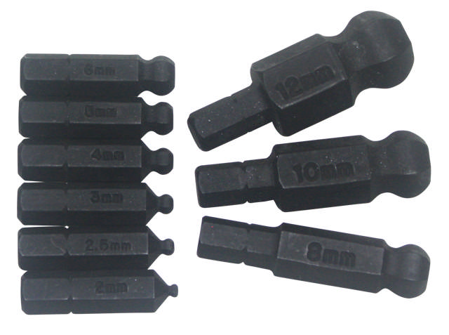 BLX9M Hexnøkkelsett; 2 - 12 mm