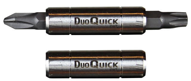 DuoQuick Bitsrør 2stk m/2 bits