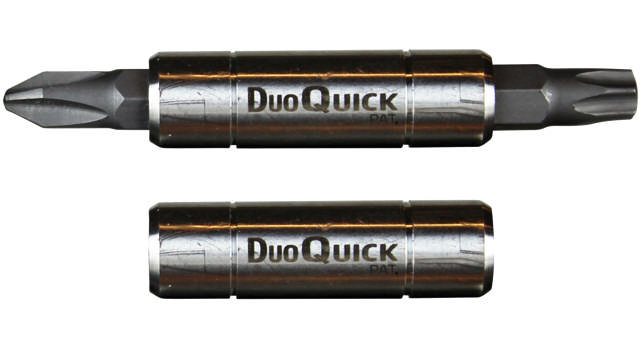 DuoQuick Bitsrør 2stk m/2 bits