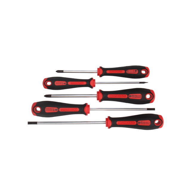 Skruetrækkersæt 5del PH/lige