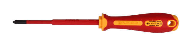 VDE Slim skruvmejsel +/- PZ 1