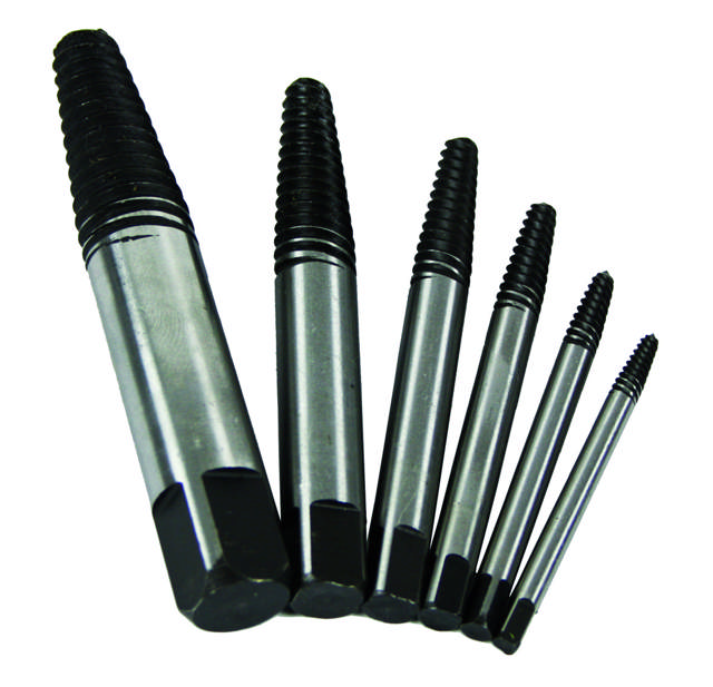 Skrueudtrækkersæt, 6 dele