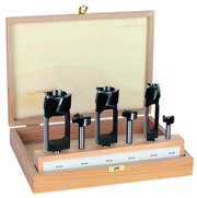 Plugg & kvistborrset m/2x3 stk