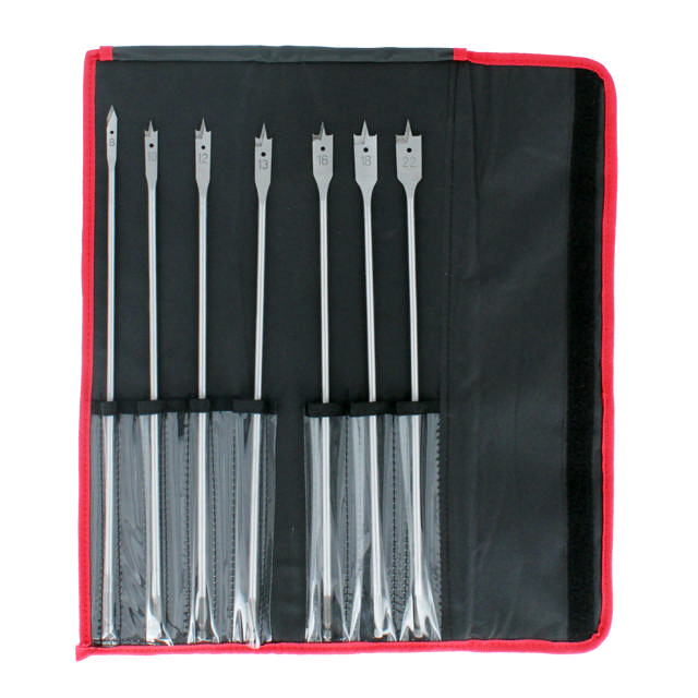 Flatborrset 822 mm 7 delar, 400 mm L