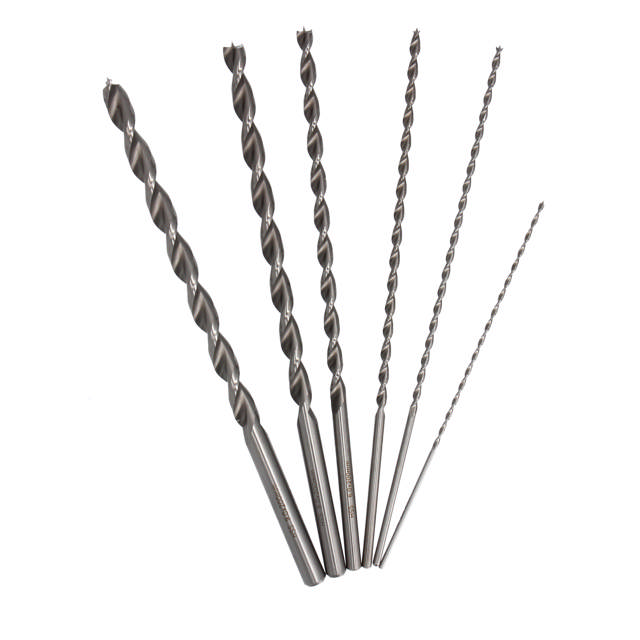 Trespiralborsett 6 deler