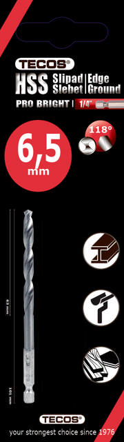 HSS Pro Bright  6,5 × 101 mm