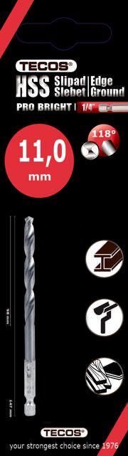 HSS Pro Bright  11,0 × 147 mm