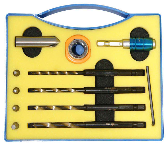 Terrasseborsæt 4 stk m/forsænk