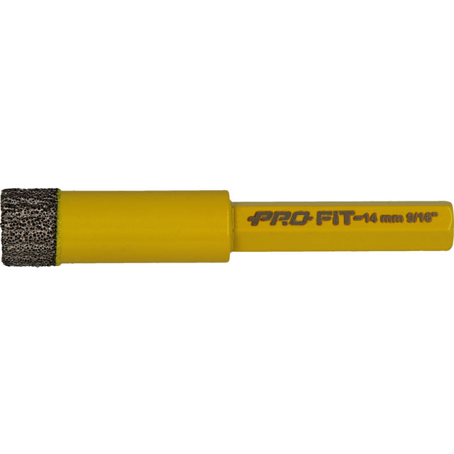 Diamantbor 14 mm x 8 mm skaft