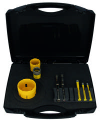 Diamanthulsavsæt 6 dele, 5-55 mm