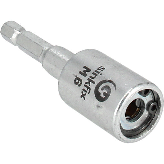 Vaarnaruuvihylsy M6 x 1/4