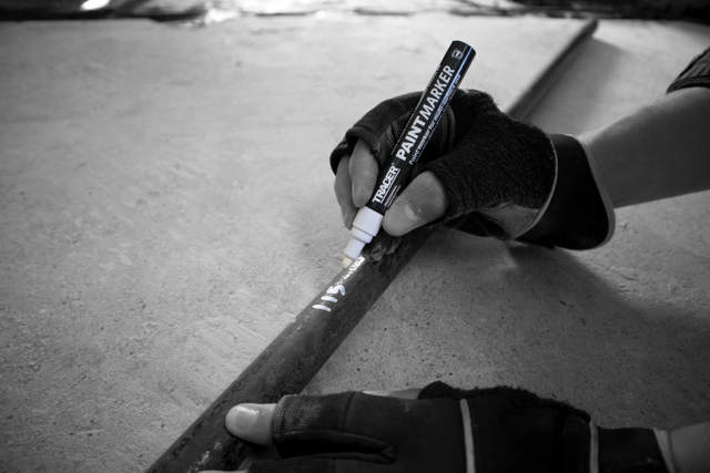 Markeringspenna multi surface - vit