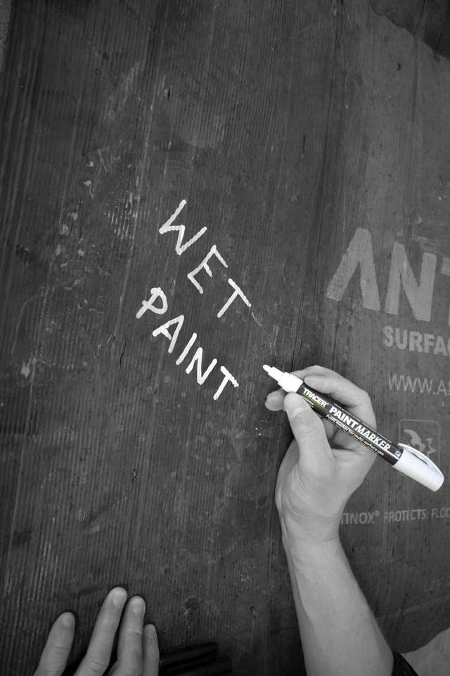 Markeringspenna multi surface - vit