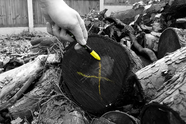 Markeringskritt - gul