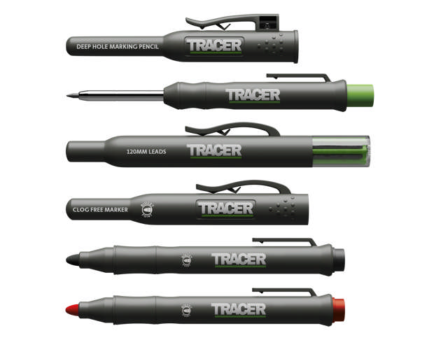 Marking sæt med dybhulsblyant og clog free tusch