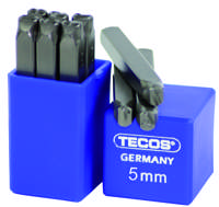 Ståltalsæt 09 x H8mm