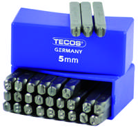 Stålbogstaversæt AZ x H5mm