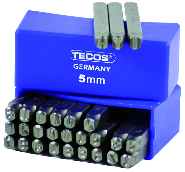 Teräskirjasimet AZ x H5mm