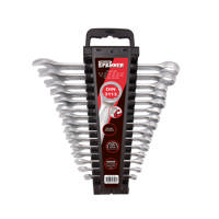 TCW824 Ringgaffelnøglesæt  16 dele, mm