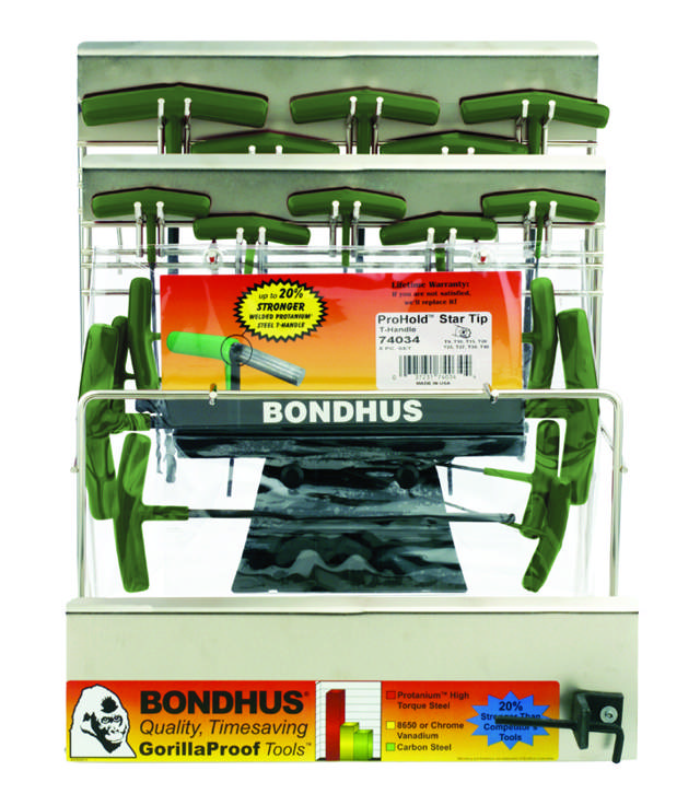 T-greb Display Torx Star Tools