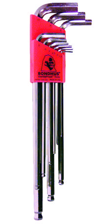 BLX9MB Hexnøglesæt; 1,5 - 10 mm