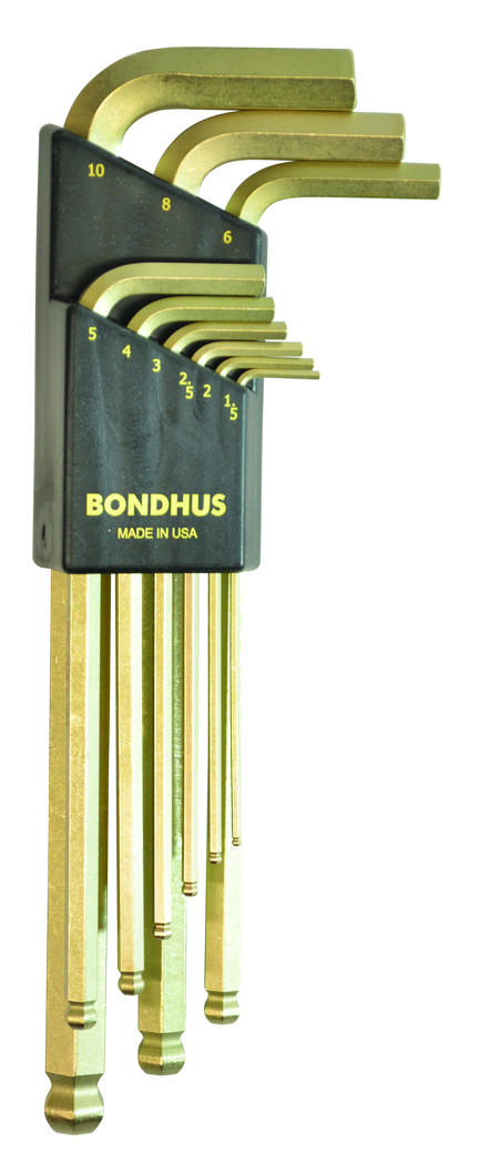 BLX9MG Insexnyckelsats guld