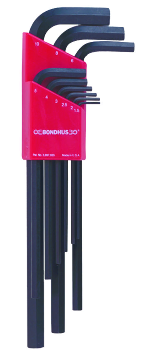 HLX9M Hexnøglesæt; 1,5 - 10 mm