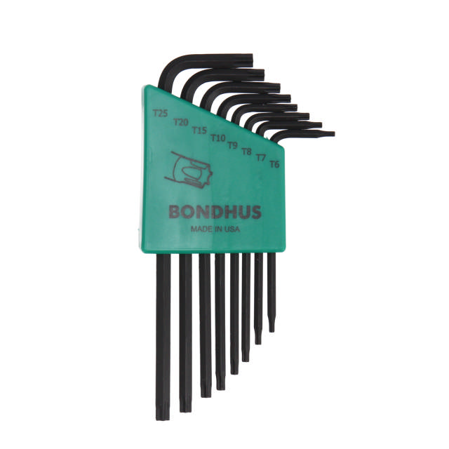 LTX8S Torxnyckelsats T6-T25 med kull