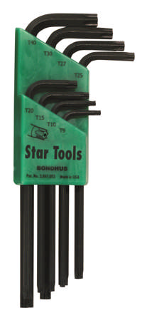 TR-TL8 Torxnøglesæt; TXT9 - TXT40