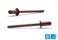 Blindnitte 4,0x14mm kobber 500stk.