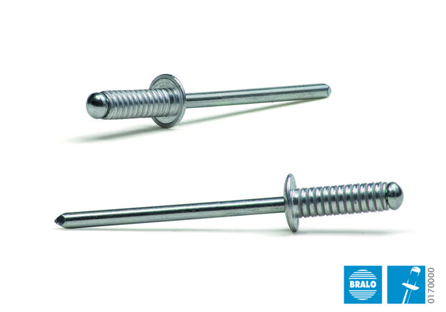 Blindnitte 3,2 x10mm Alu/Stål500stk.