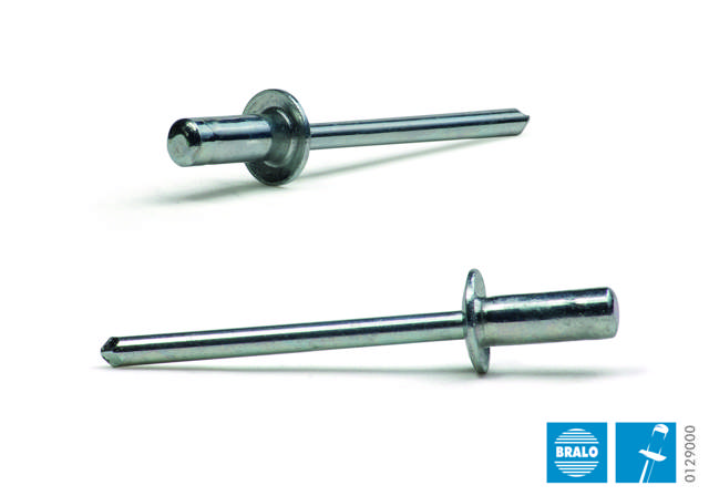 Blindnit 4,8 x12mm Stål/Stål250stk.