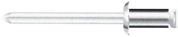 Blindnitte 3,2 x6mm Stål/Stål500stk.