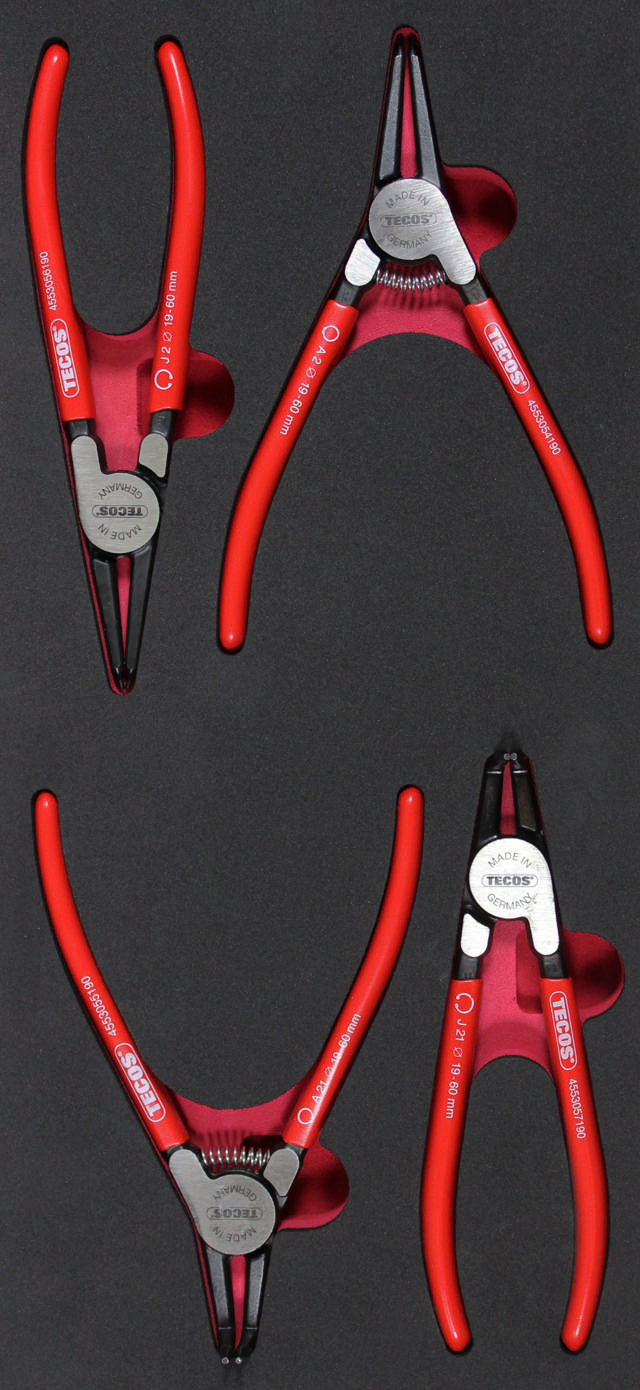 Låseringstangsæt 4 dele