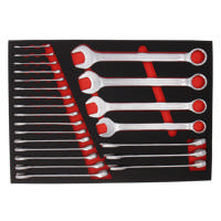 Ringgaffelnøglesæt 633mm 23dl