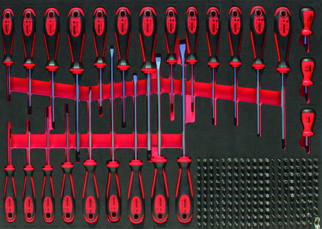 Skruetrækker og bitssæt 225dl