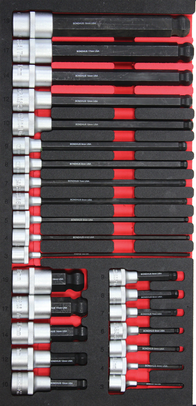 Hexbits 319 mm, 24 delar