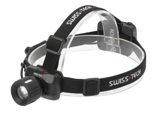 Pannlampa, 350 LM - Svart