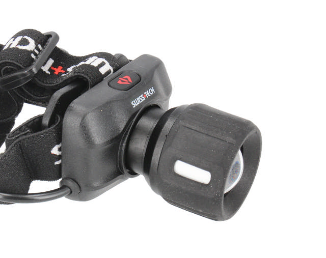 Pannlampa, 350 LM - Svart