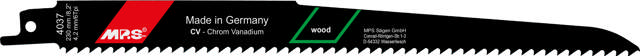 Tigersågsblad 4037 2 st., 230 mm CrV 6 tpi