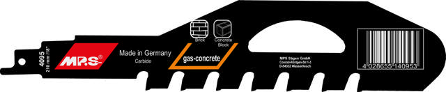 Bajonetsavblad 4095 1 stk, 210 mm HM