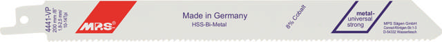 Bajonetsavblad 4441-VP,Tænder 1,8-2,5 mm/10-14 tpi, Bi-Metal