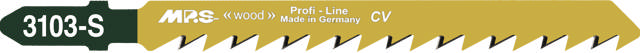Stikksagblad 3103S 5 stk, 100 mm CrV 6tpi