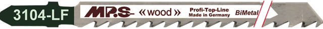 Stikksagblad 3104LF-5 5 stk, 130 mm BiM 6tpi