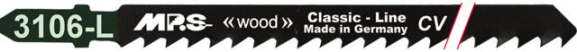 Stiksavklinge 3106-L, 5 stk. 132mm CrV 6 tpi