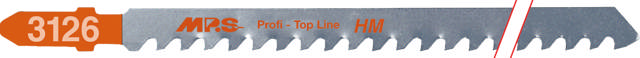 Pistosahanterä 3126 1 kpl, 132 mm HM 6 tpi